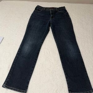 Gloria Vanderbilt Women's Straight Leg Jeans - Dark Blue